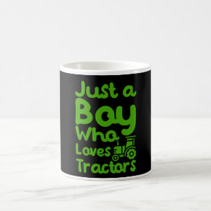 Mug Juste un garçon qui aime les tracteurs