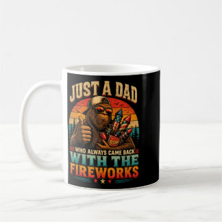 Mug Juste un papa qui revient toujours avec des feux d