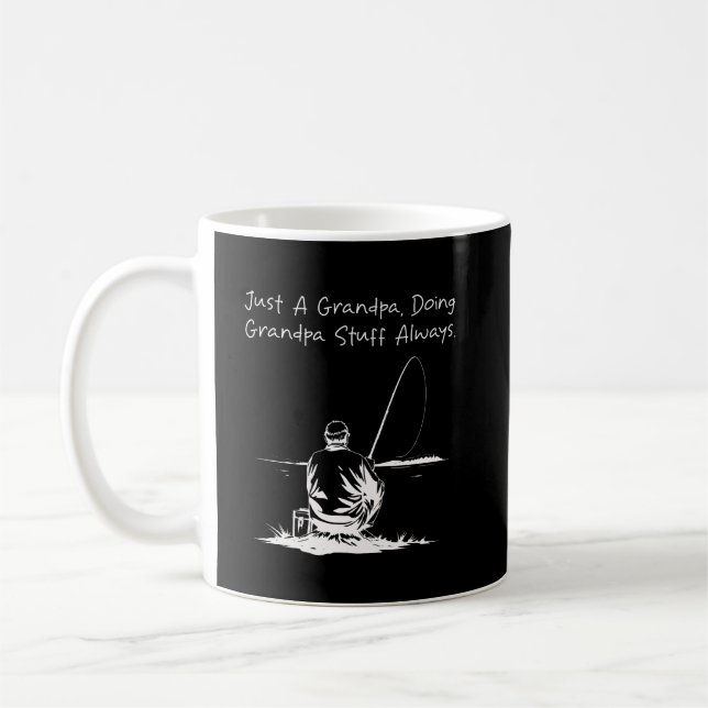 Mug Juste un Papy Faisant des Choses de Papy Toujours  (Gauche)