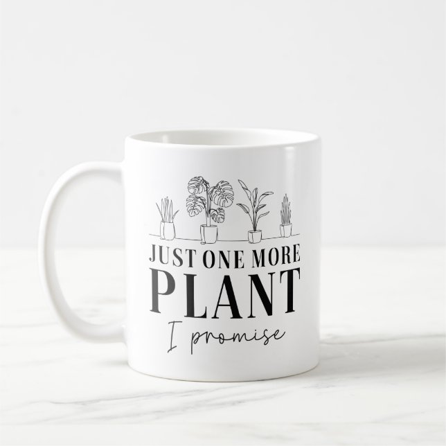 Mug Juste un Plante de plus (Gauche)