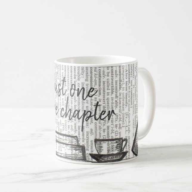 Mug Juste un plus de chapitre (Devant droit)