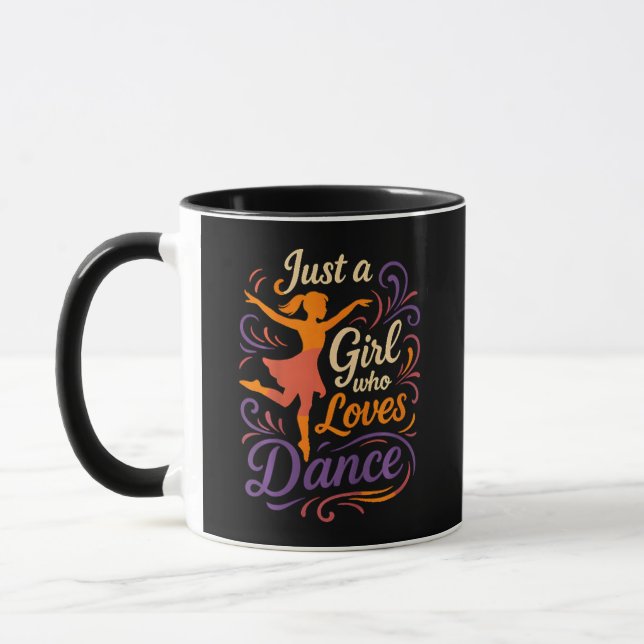 Mug Juste un qui aime danser la danse (Gauche)