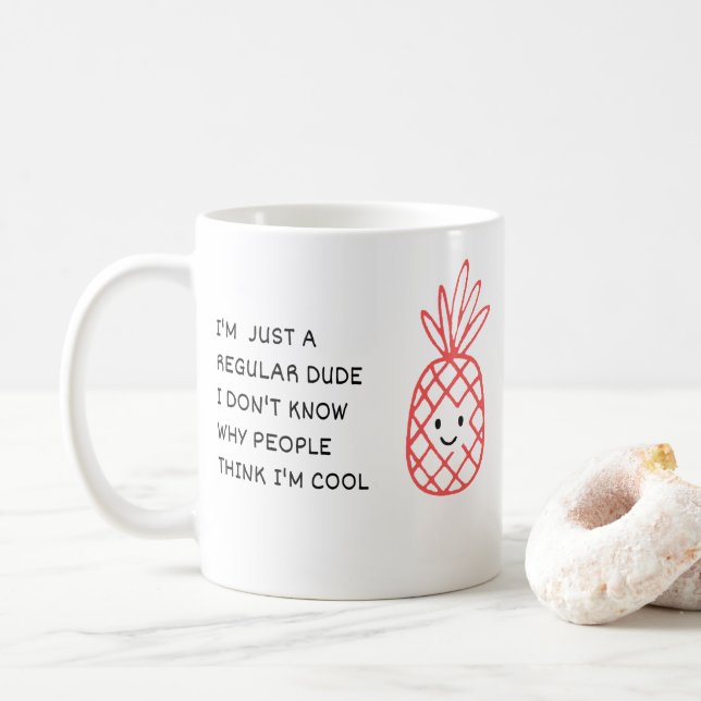 Mug Juste un type normal (Avec donut)