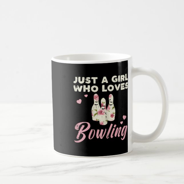 Mug Juste Une Fille Qui Aime Bowling Bowler Femmes Fil (Droite)