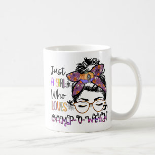 Mug Juste une fille qui aime Camp-o-ween Halloween C