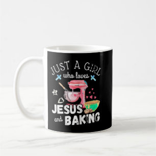 Mug Juste Une Fille Qui Aime Jésus Et La Cuisson - Drô