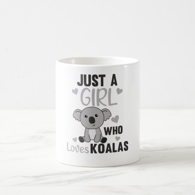 Mug Juste Une Fille Qui Aime Koalas Cute Koala Ours (Centre)