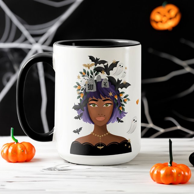 Mug Juste Une Fille Qui Aime La Beauté Costume Hallowe (Just A Girl Who Love Halloween Costume Beauty Mug)