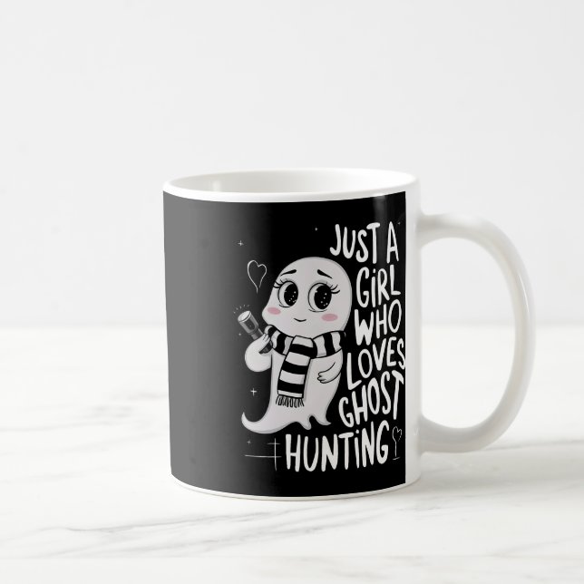Mug Juste Une Fille Qui Aime La Chasse Aux Fantômes Dr (Droite)