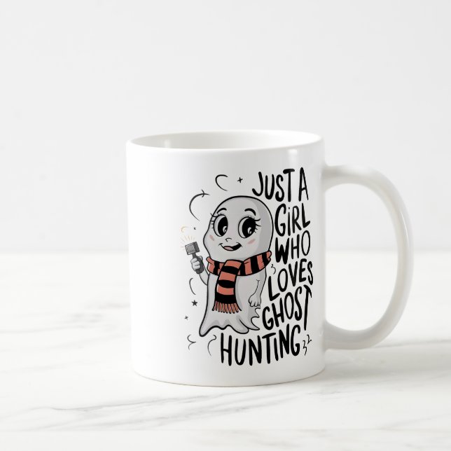 Mug Juste Une Fille Qui Aime La Chasse Aux Fantômes Dr (Droite)