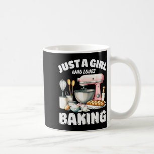 Mug Juste une fille qui aime la cuisson, amoureuse de