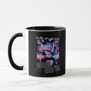 MUG JUSTE UNE FILLE QUI AIME L'ANIME ET LA VR