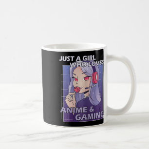 Mug Juste Une Fille Qui Aime L'Anime Et Le Jeu
