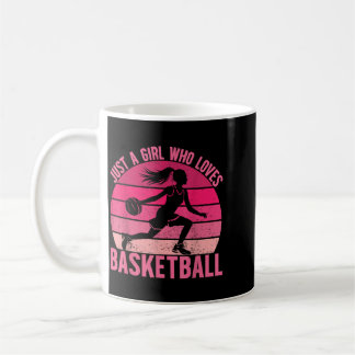 Mug Juste une fille qui aime le baseball Filles drôles