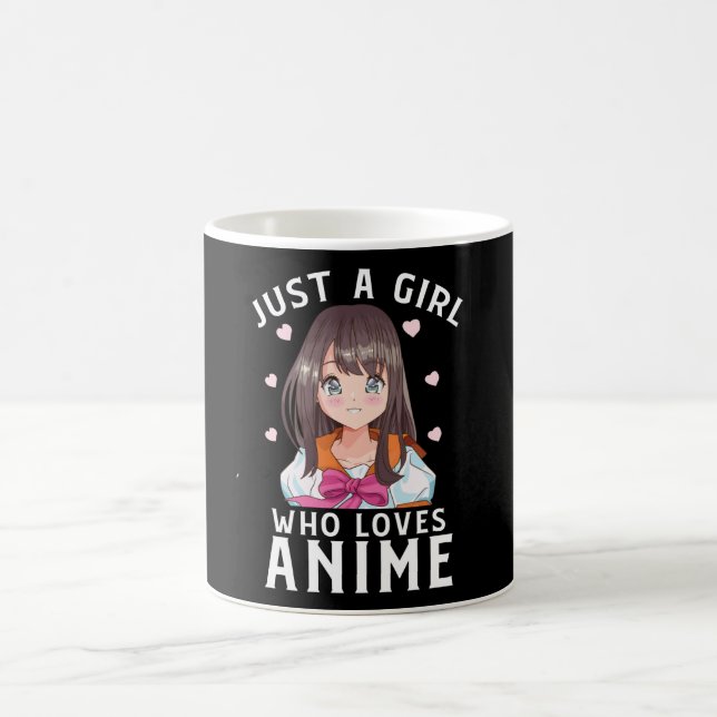Mug Juste une fille qui aime le cadeau japonais Anime  (Centre)