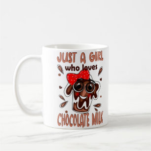 Mug Juste une fille qui aime le lait au chocolat