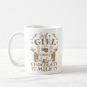 MUG JUSTE UNE FILLE QUI AIME LE LAIT CHOCOLÉ - LAIT FI