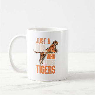 Mug Juste Une Fille Qui Aime Le Safari Tigre Des Tigre