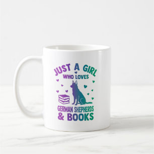 Mug Juste une fille qui aime les bergers allemands et 