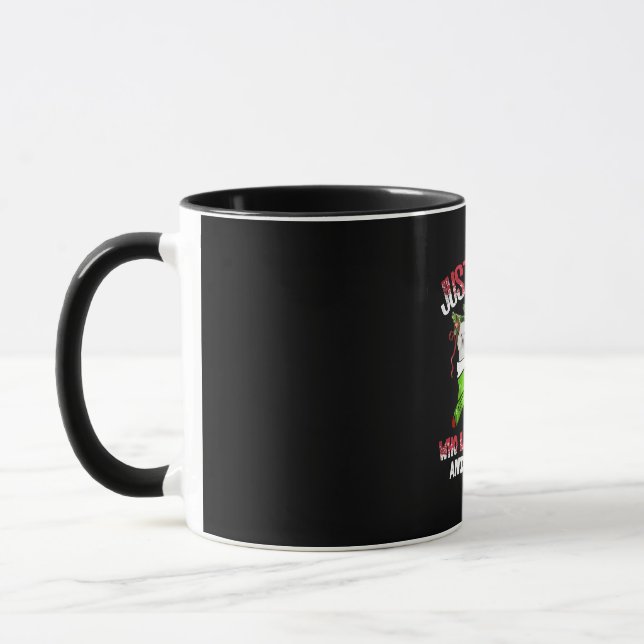 Mug Juste une fille qui aime les canicules et Noël (Gauche)