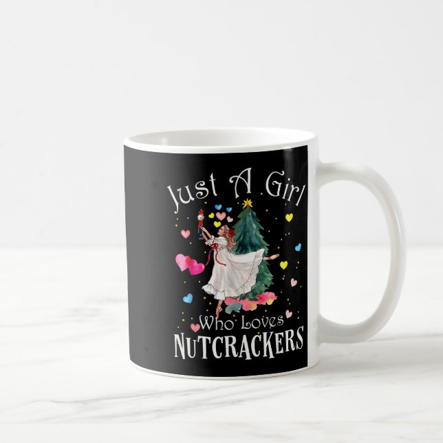 Mug Juste une fille qui aime les casse-noisettes Funny (Droite)