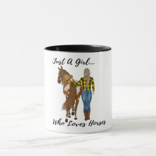 Mug Juste Une Fille Qui Aime Les Chevaux