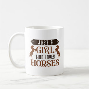 Mug Juste Une Fille Qui Aime Les Chevaux