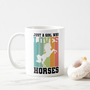 Mug Juste une fille qui aime les chevaux   Horse Girl