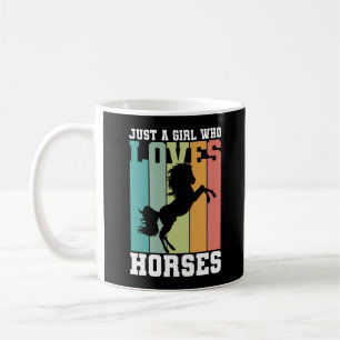 Mug Juste une fille qui aime les chevaux Horse Girl