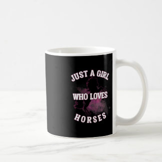 Mug Juste Une Fille Qui Aime Les Chevaux Ride Athlétiq