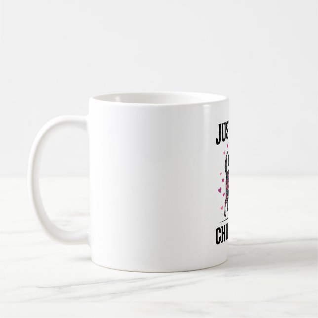 Mug Juste Une Fille Qui Aime Les Chihuahuas Design De  (Gauche)