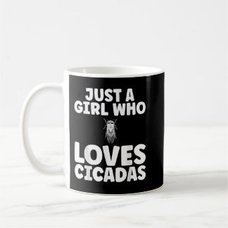 Mug Juste une fille qui aime les Cicadas