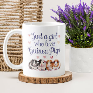 Mug Juste une fille qui aime les cochons de Guinée C