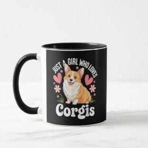 Mug Juste une fille qui aime les Corgis
