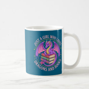 Mug Juste Une Fille Qui Aime Les Dragons Et Les Livres