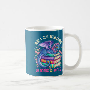 Mug Juste Une Fille Qui Aime Les Dragons Et Les Livres