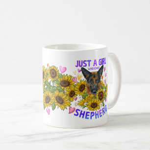 Mug Juste une fille qui aime les fleurs de berger alle