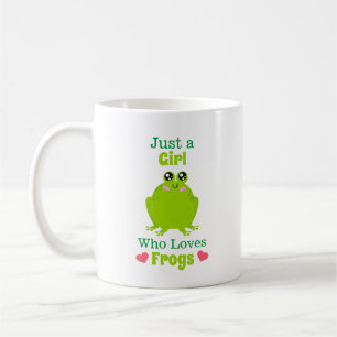 Mug Juste une fille qui aime les grenouilles
