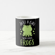 Juste une fille qui aime les grenouilles Cute Frog