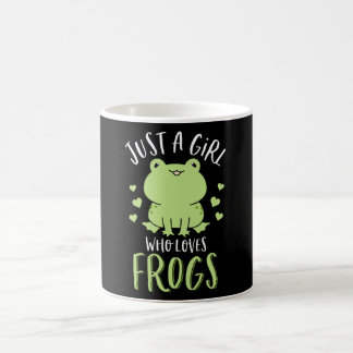 Mug Juste une fille qui aime les grenouilles Cute Frog