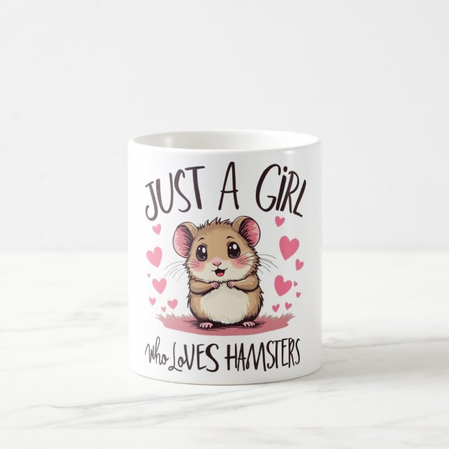Mug Juste une fille qui aime les hamsters (Centre)