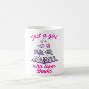 Mug juste une fille qui aime les livres