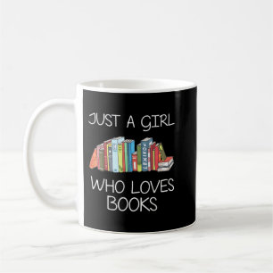 Mug Juste Une Fille Qui Aime Les Livres Livre Worm Fun