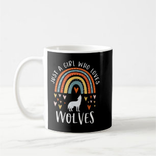 Mug Juste Une Fille Qui Aime Les Loups Les Cadeaux Arc