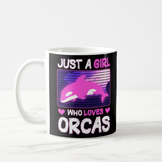 Mug Juste Une Fille Qui Aime Les Orques - Mignonne Et  (Gauche)