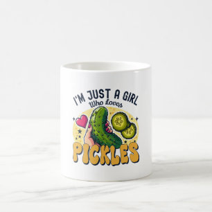 Mug Juste Une Fille Qui Aime Les Pickles - Végétan Drô