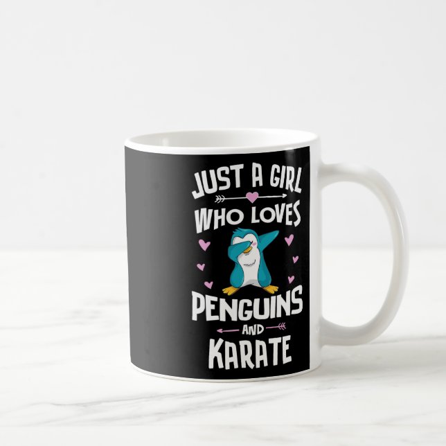 Mug Juste Une Fille Qui Aime Les Pingouins Et Le Cadea (Droite)