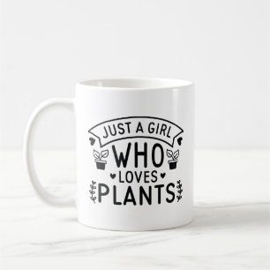 Mug Juste une fille qui aime les Plantes