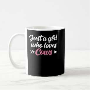 Mug Juste Une Fille Qui Aime Les Vaches Fermier Bouche