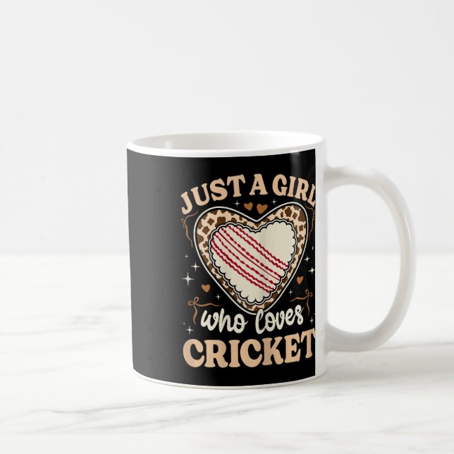Mug Juste une fille qui aime l'impression de vache de  (Droite)